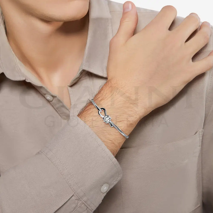 Bracciale DoDo - Bangle nodo argento Bracciali