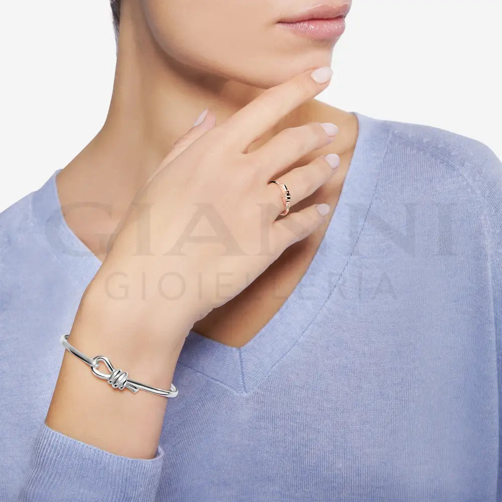 Bracciale DoDo - Bangle nodo argento Bracciali