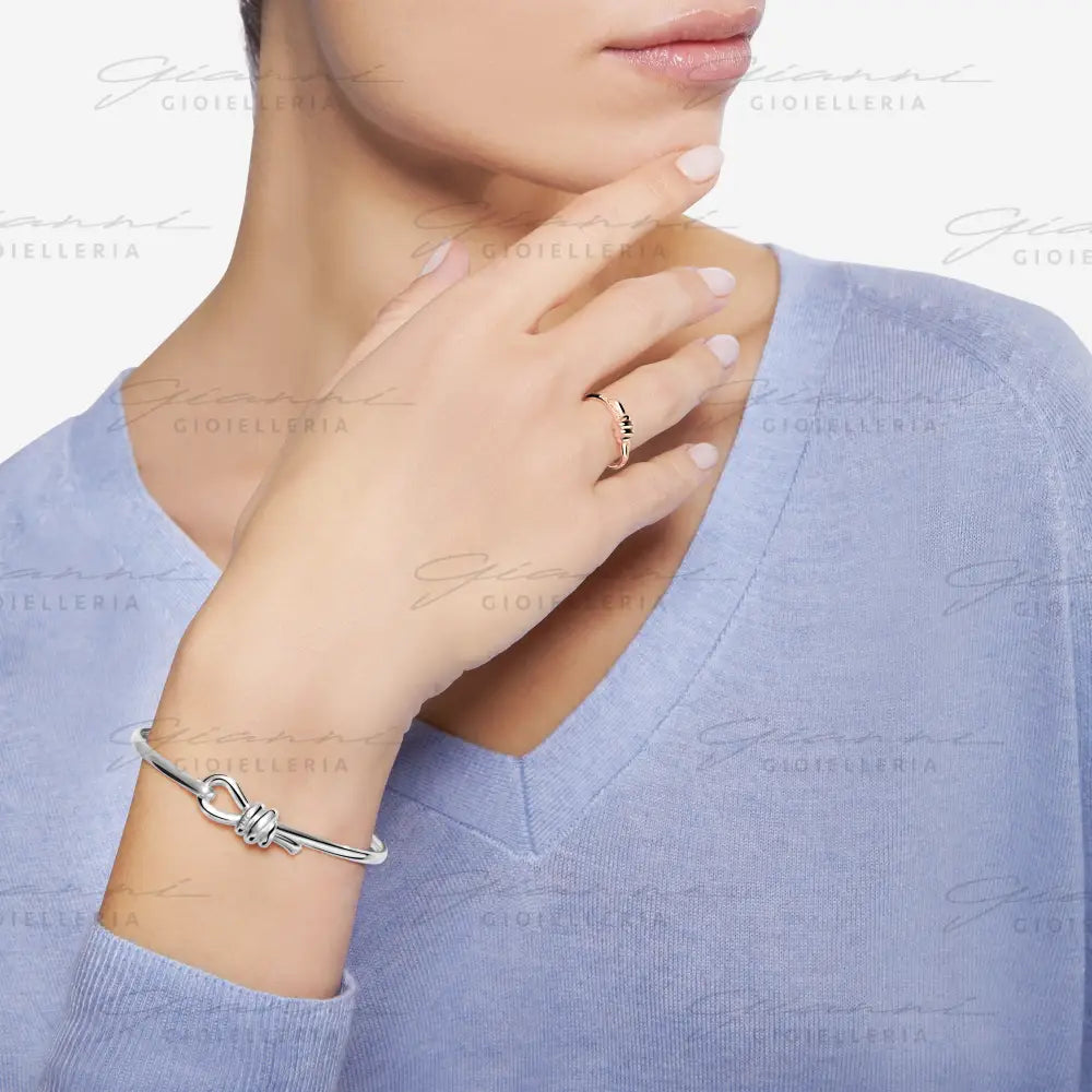 Bracciale DoDo - Bangle nodo argento Bracciali