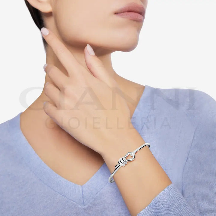 Bracciale DoDo - Bangle nodo argento Bracciali