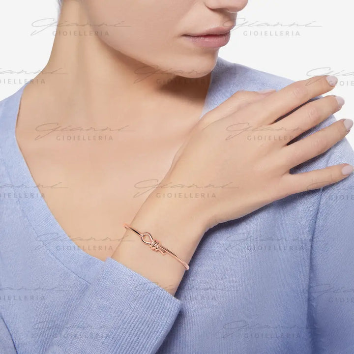 Bracciale DoDo - Bangle nodo oro rosa Bracciali
