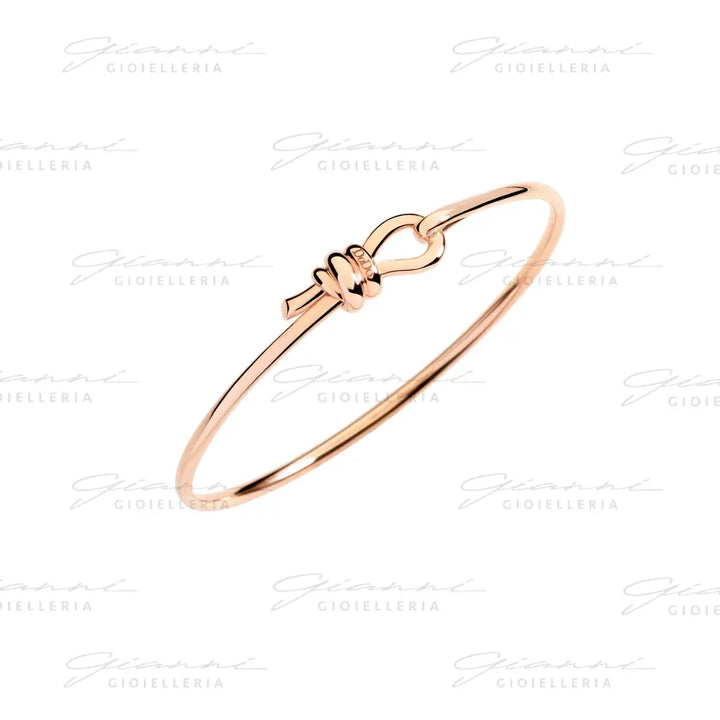 Bracciale DoDo - Bangle nodo oro rosa Bracciali