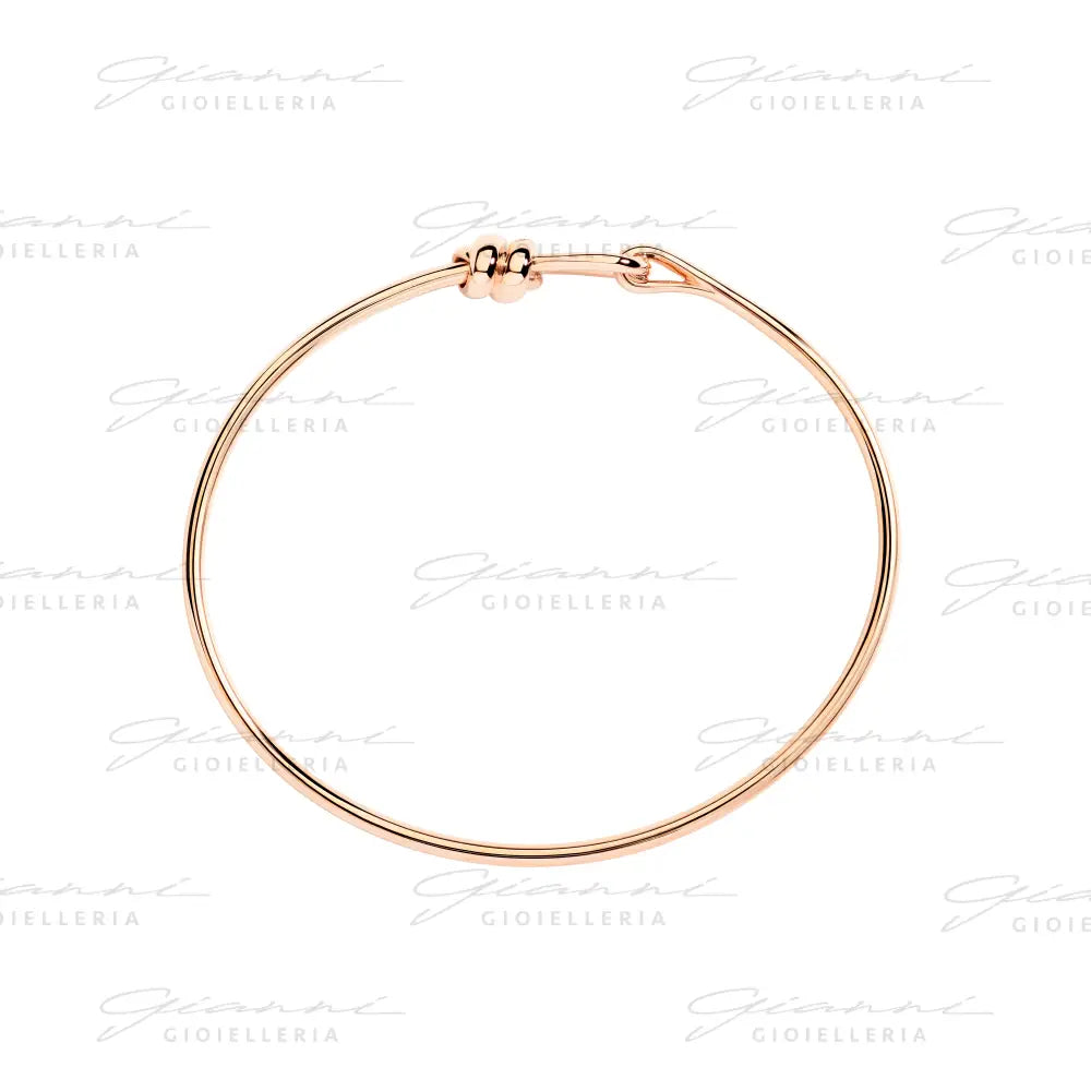 Bracciale DoDo - Bangle nodo oro rosa Bracciali