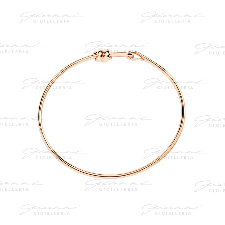 Bracciale DoDo - Bangle nodo oro rosa Bracciali