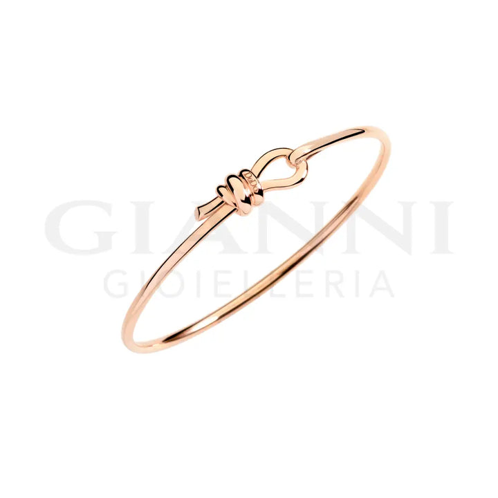 Bracciale DoDo - Bangle nodo oro rosa Bracciali