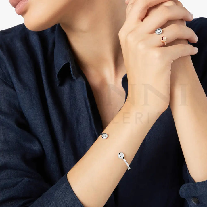Bracciale DoDo - Cuff pepita argento Bracciali