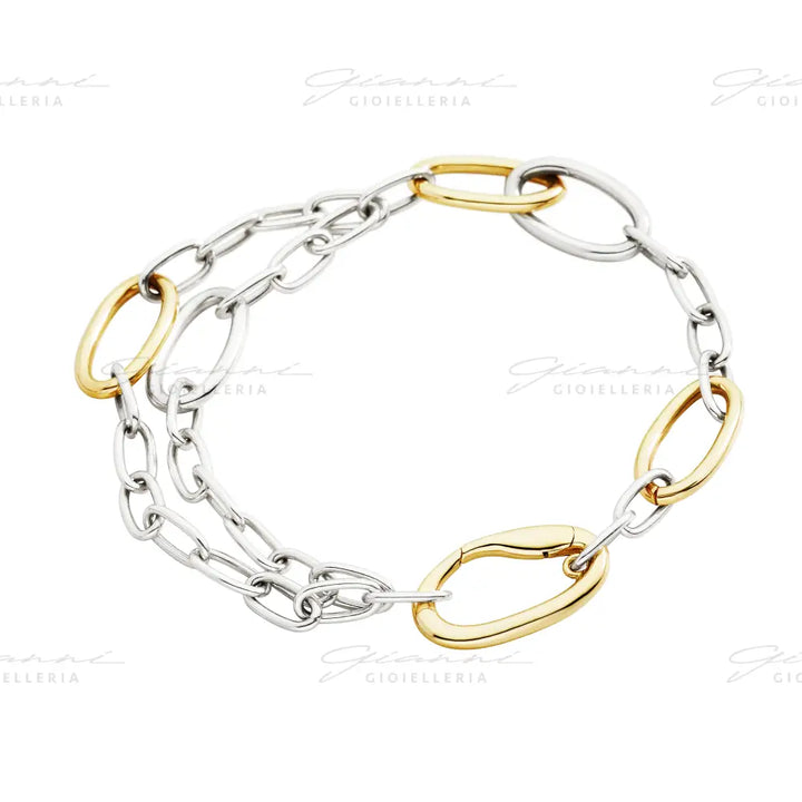 Bracciale DoDo - Essentials argento & argento dorato Bracciali