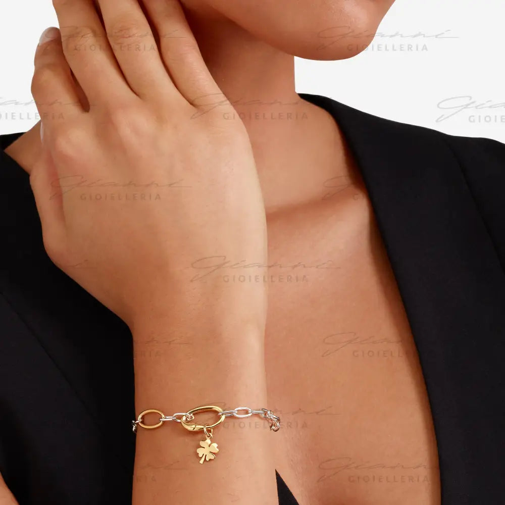 Bracciale DoDo - Essentials argento & argento dorato Bracciali