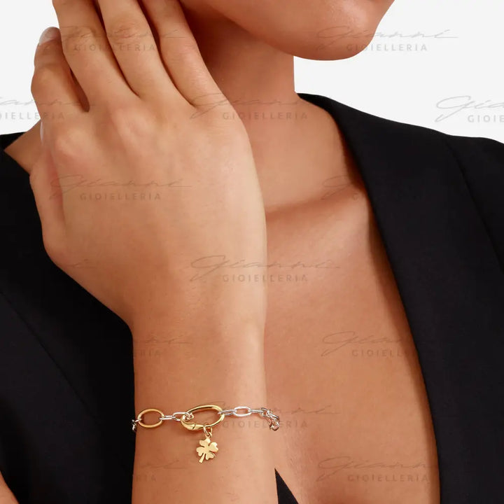 Bracciale DoDo - Essentials argento & argento dorato Bracciali
