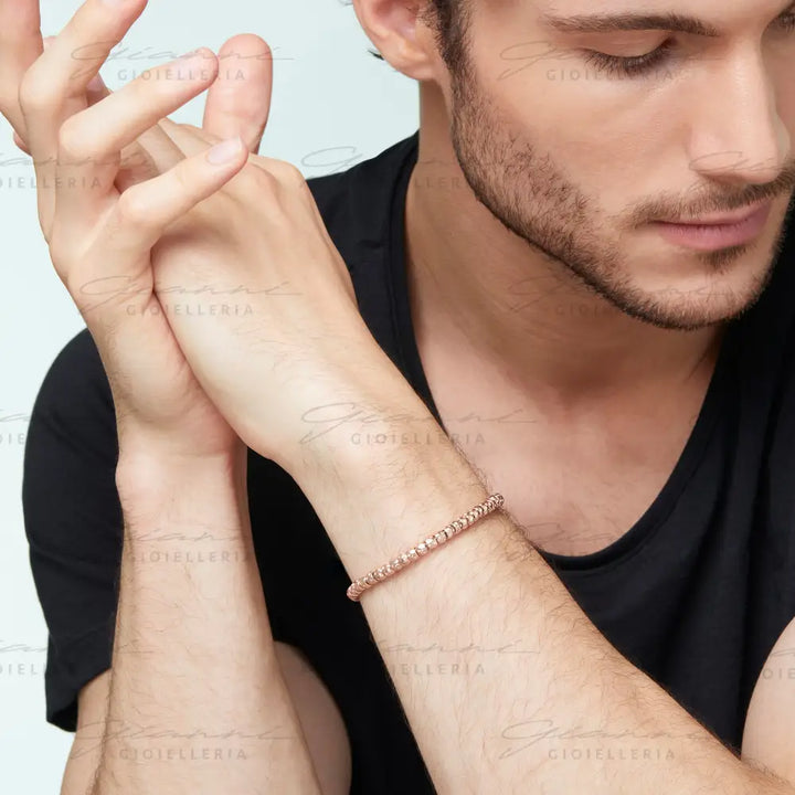 Bracciale Dodo - Granelli Oro Rosa Bracciali