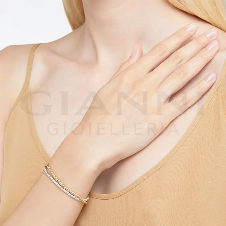 Bracciale DoDo - Mini granelli argento Bracciali