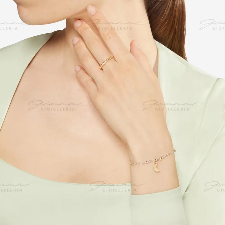 Bracciale DoDo - Mini granelli argento & oro giallo Bracciali