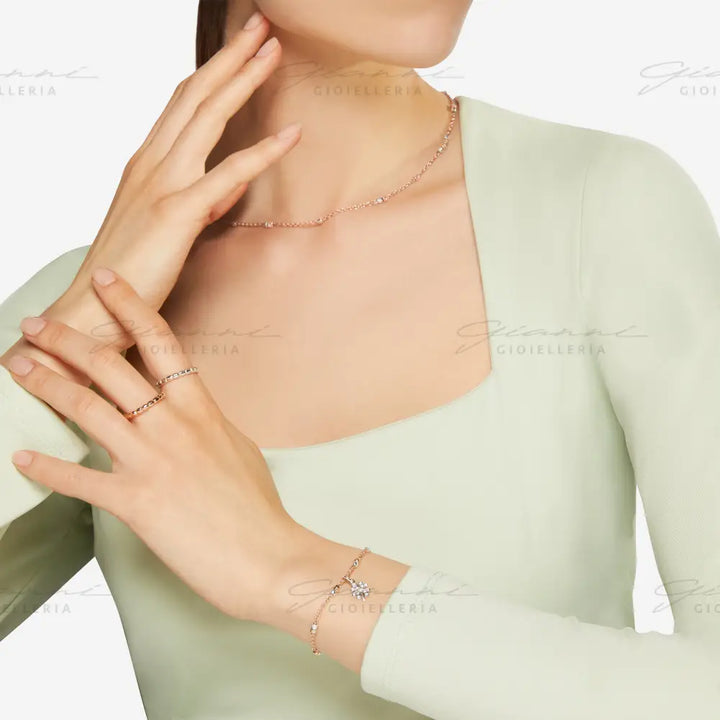 Bracciale DoDo - Mini granelli Oro Rosa & Argento Bracciali