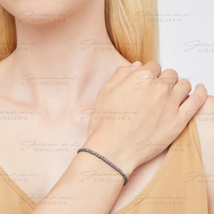Bracciale DoDo - Mini granelli titanio Bracciali