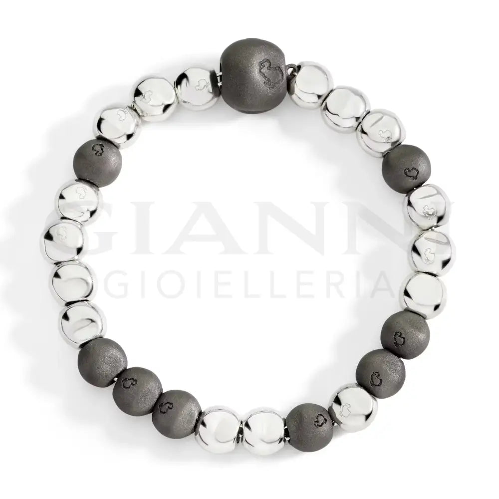 Bracciale DoDo - Pepita argento & titanio Bracciali