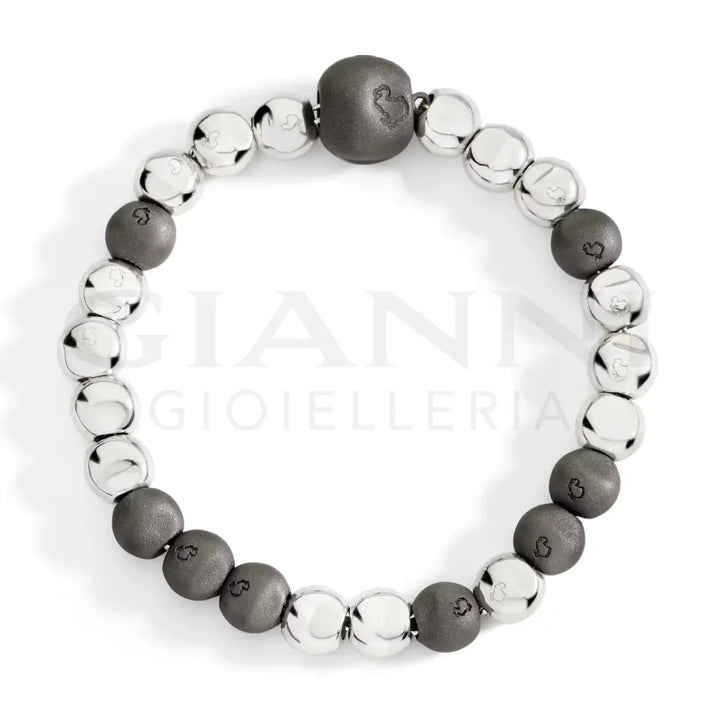 Bracciale DoDo - Pepita argento & titanio Bracciali