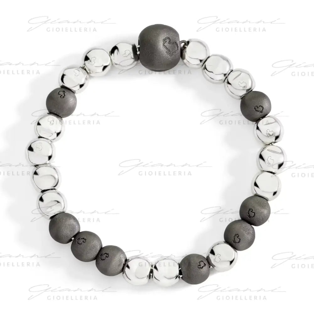 Bracciale DoDo - Pepita argento & titanio Bracciali