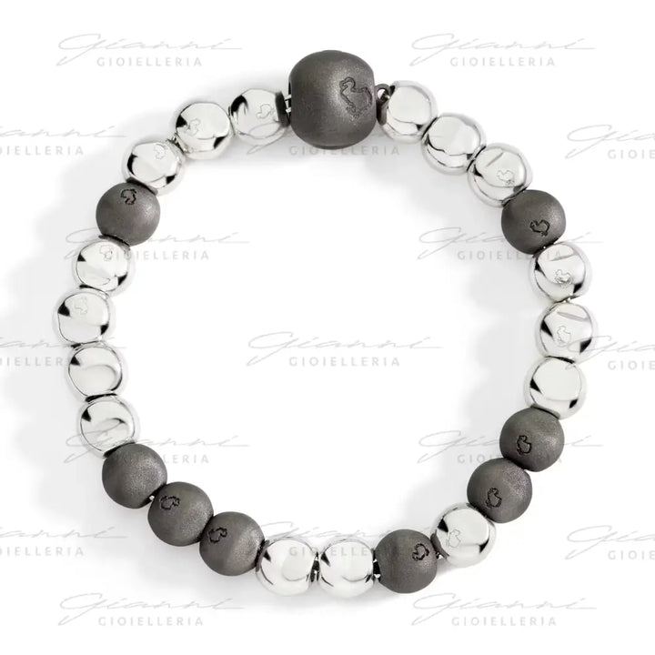 Bracciale DoDo - Pepita argento & titanio Bracciali