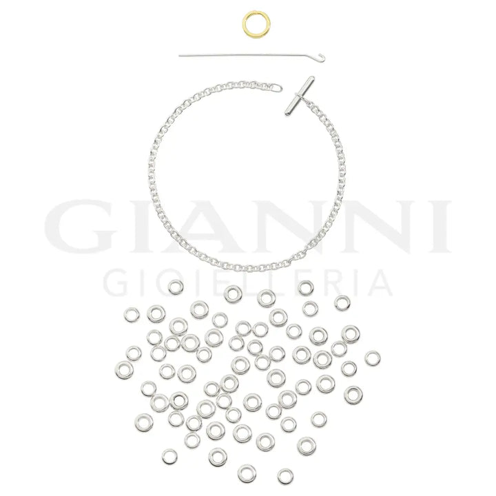 Bracciale Dodo - Rondelle Argento Bracciali