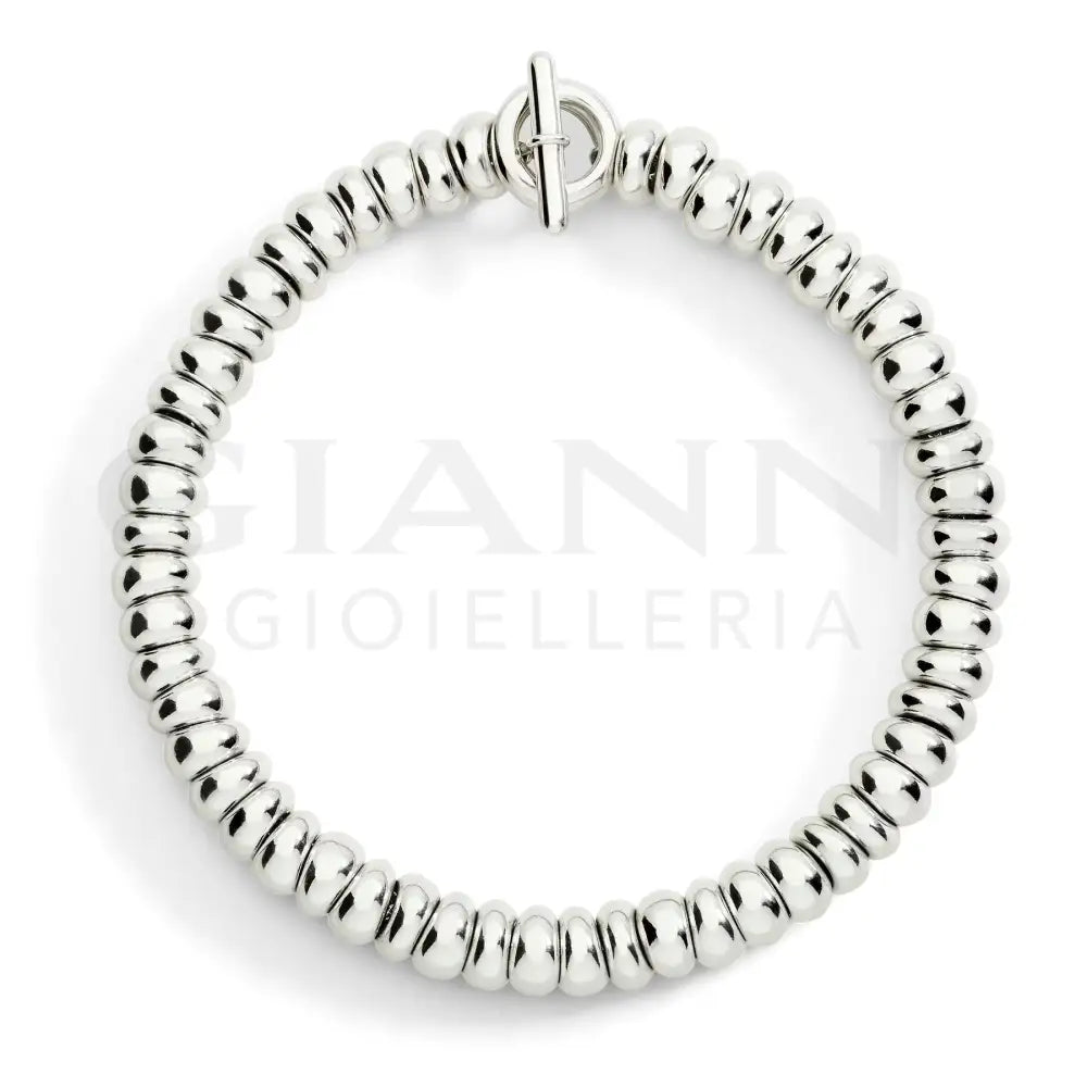Bracciale DoDo - Rondelle bold argento Bracciali