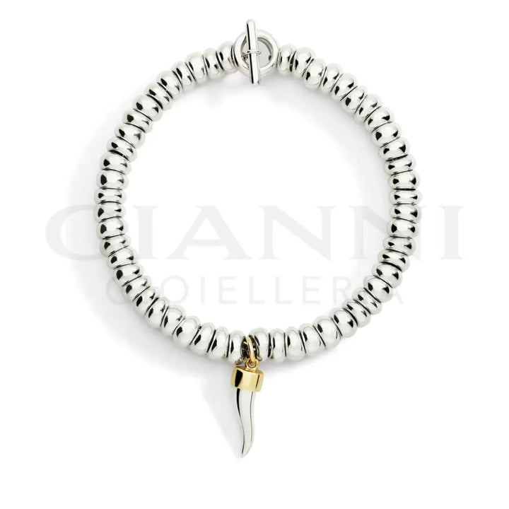 Bracciale DoDo - Rondelle bold argento Bracciali