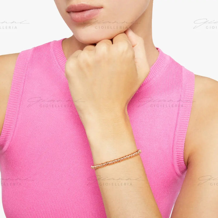 Bracciale Dodo - Rondelle Oro Rosa Bracciali