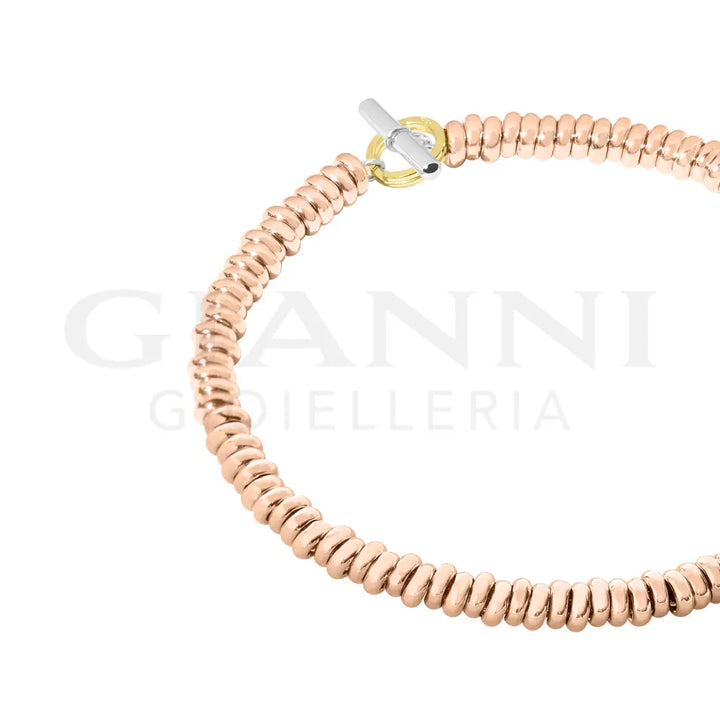 Bracciale Dodo - Rondelle Oro Rosa Bracciali