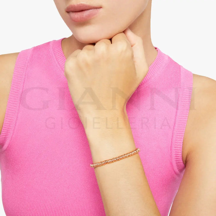 Bracciale Dodo - Rondelle Oro Rosa Bracciali