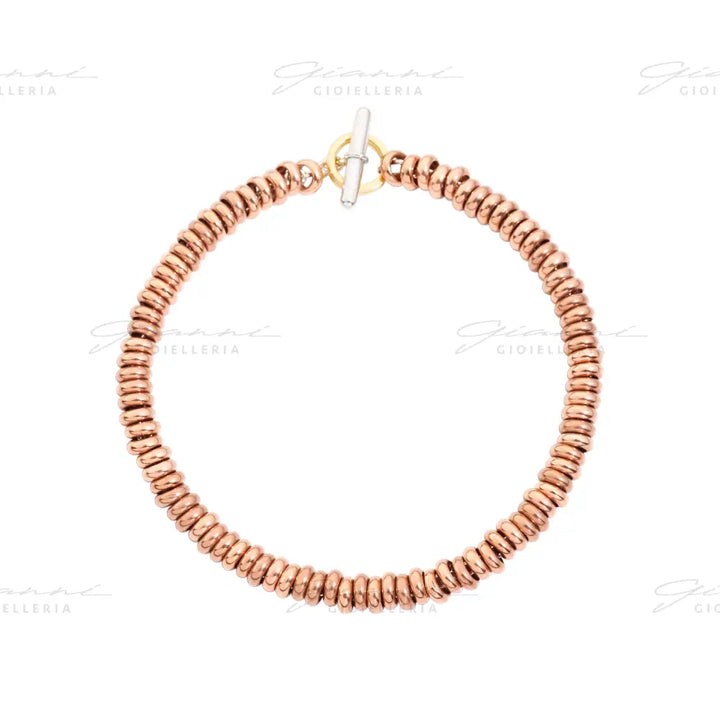 Bracciale Dodo - Rondelle Oro Rosa Bracciali