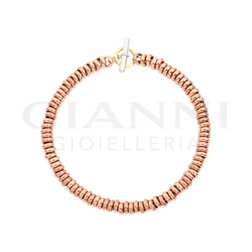 Bracciale Dodo - Rondelle Oro Rosa Bracciali