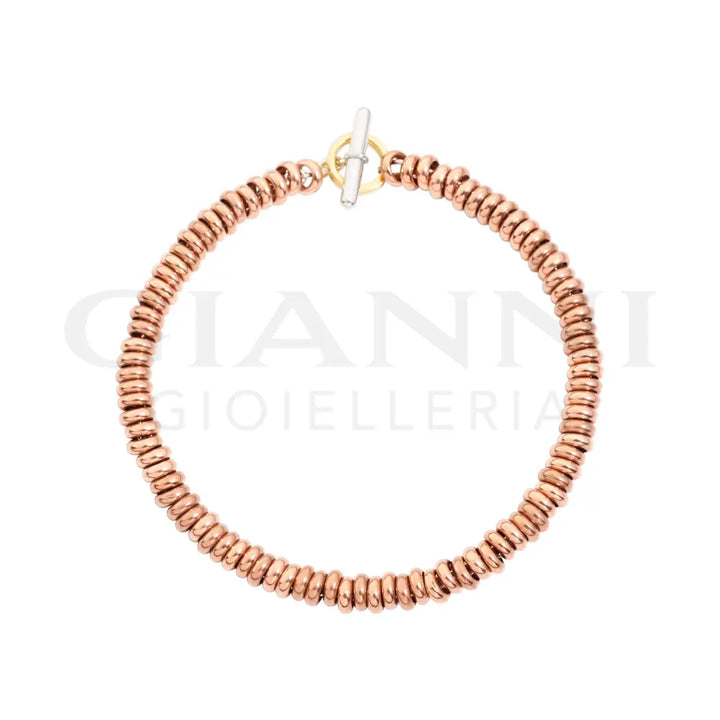 Bracciale Dodo - Rondelle Oro Rosa Bracciali