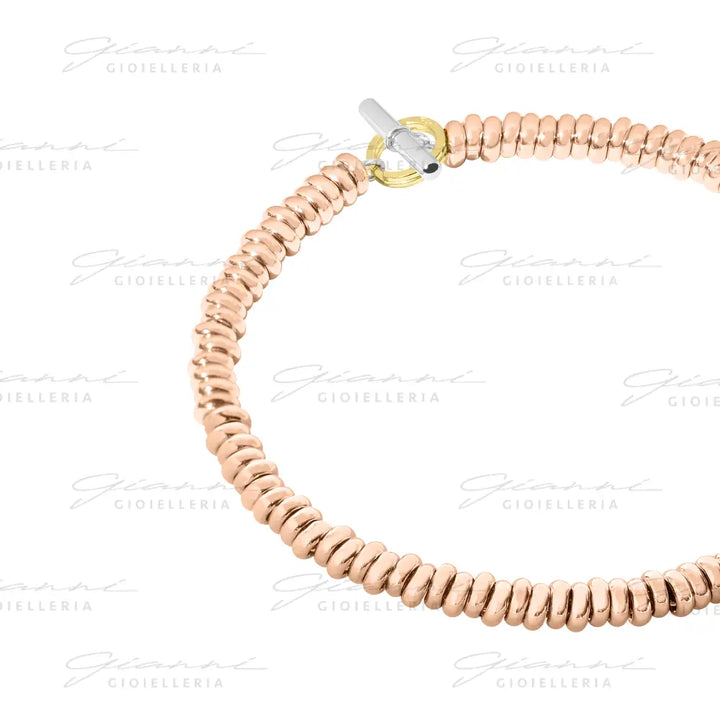 Bracciale Dodo - Rondelle Oro Rosa Bracciali