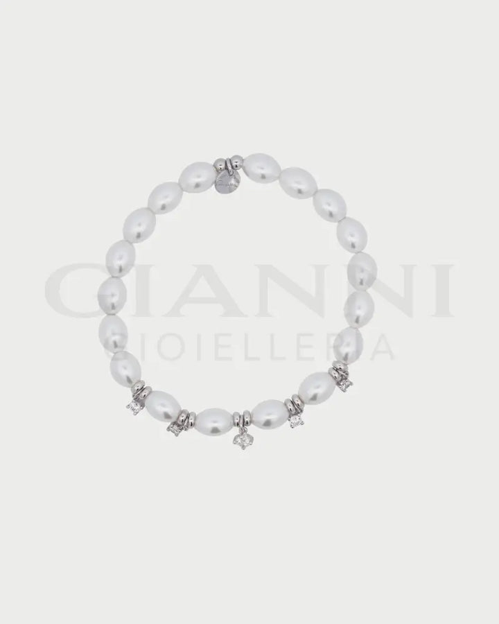 Bracciale Elastico Rue Des Mille - Pearl Castoni - Bracciali