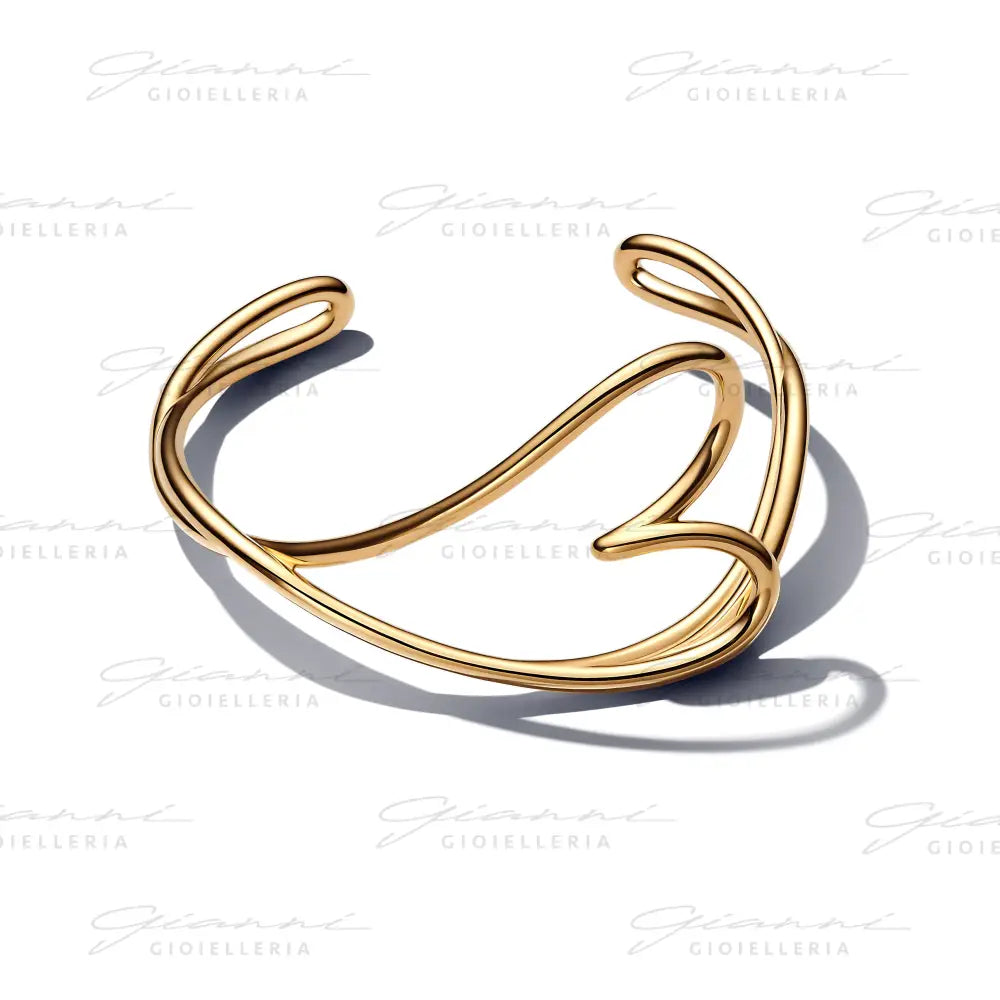 Bracciale Pandora - Aperto Cuore Linea Sinuosa Bracciali