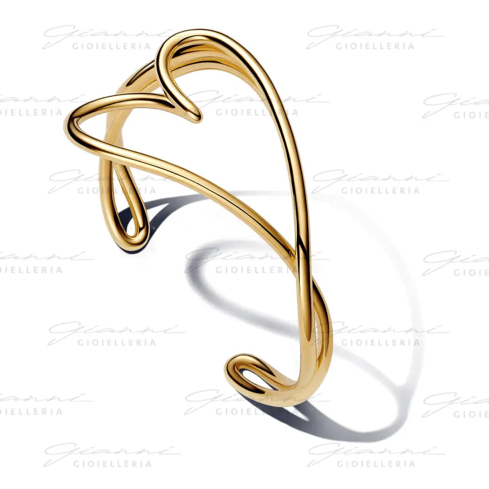 Bracciale Pandora - Aperto Cuore Linea Sinuosa Bracciali