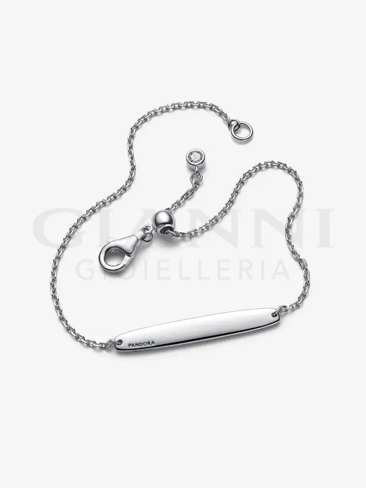 Bracciale Pandora - Barra da incidere in Argento Bracciali