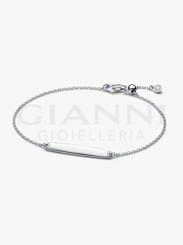 Bracciale Pandora - Barra da incidere in Argento Bracciali