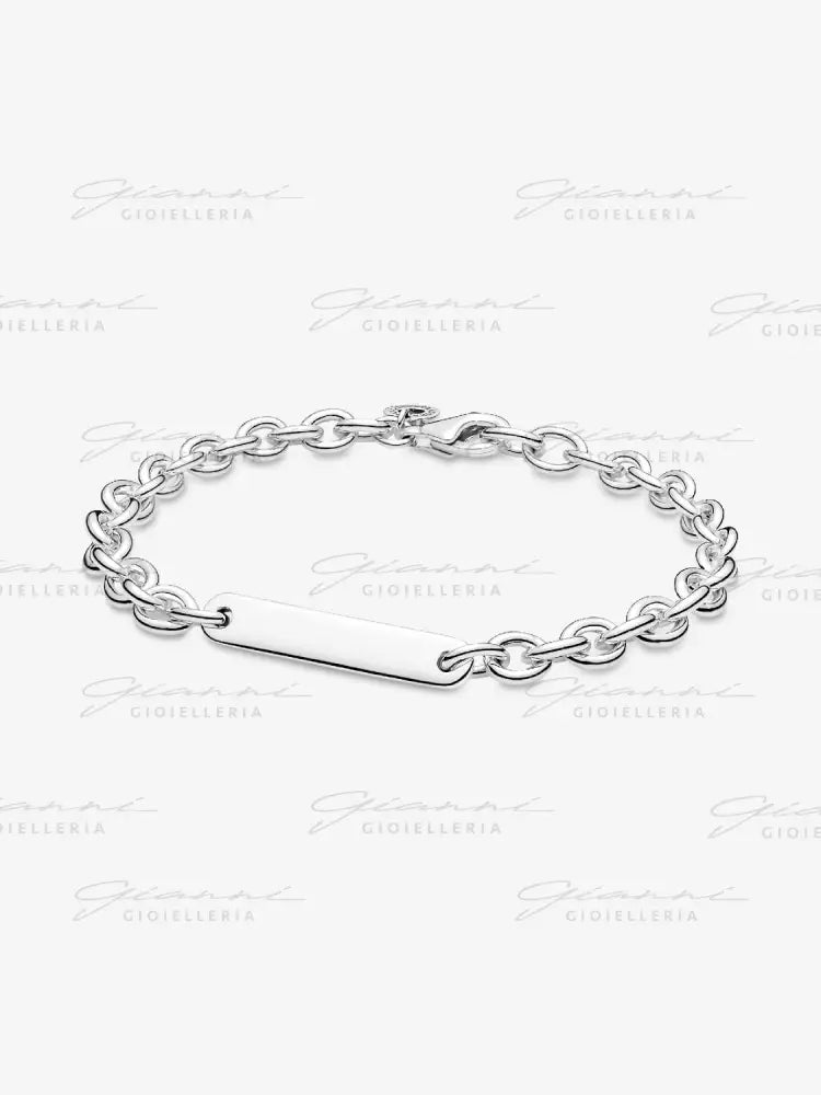 Bracciale Pandora - Catena da Incidere in Argento Bracciali