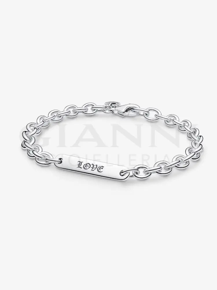 Bracciale Pandora - Catena da Incidere in Argento Bracciali