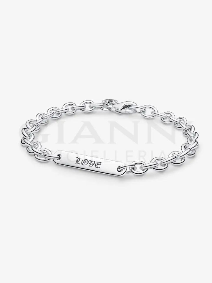 Bracciale Pandora - Catena da Incidere in Argento Bracciali