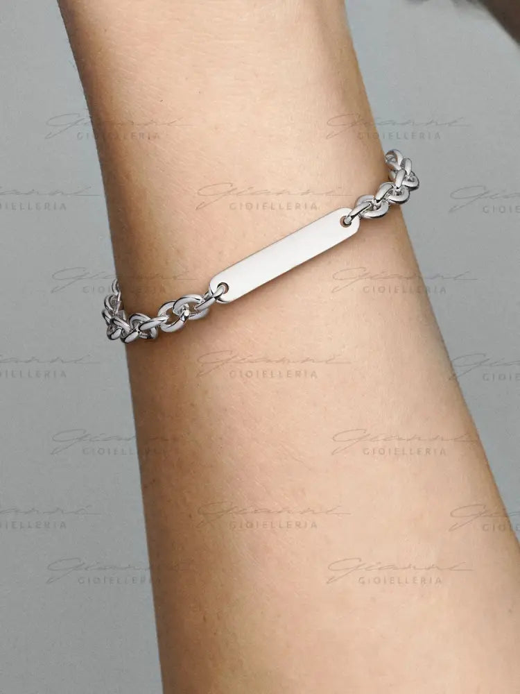 Bracciale Pandora - Catena da Incidere in Argento Bracciali