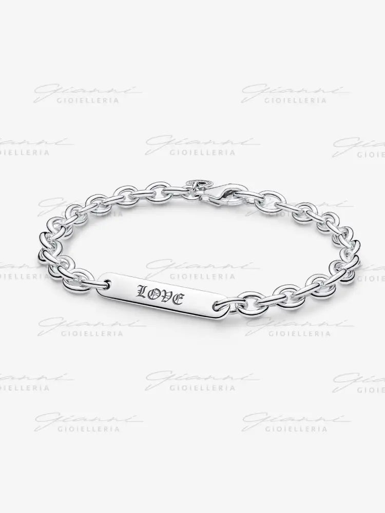 Bracciale Pandora - Catena da Incidere in Argento Bracciali