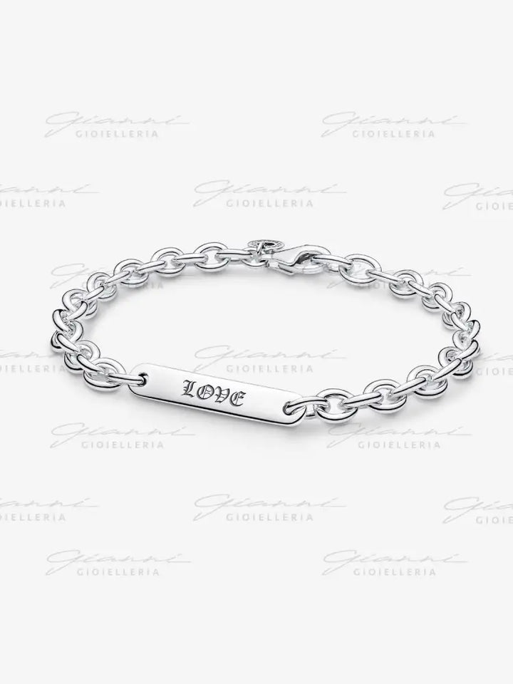 Bracciale Pandora - Catena da Incidere in Argento Bracciali