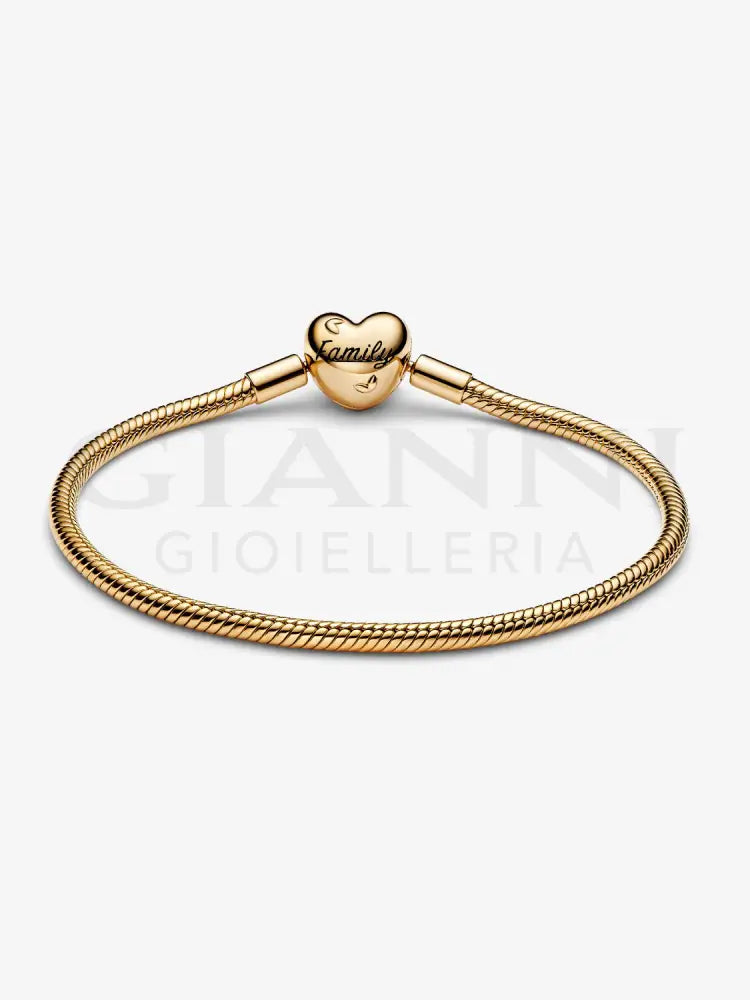 Bracciale Pandora - Con Chiusura a Cuore Albero della Famiglia con Placcatura in Oro Bracciali
