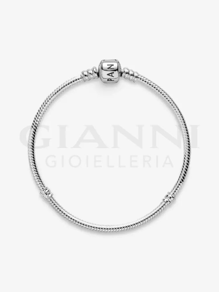 Bracciale Pandora - Moments con Chiusura a Barile in Argento Bracciali