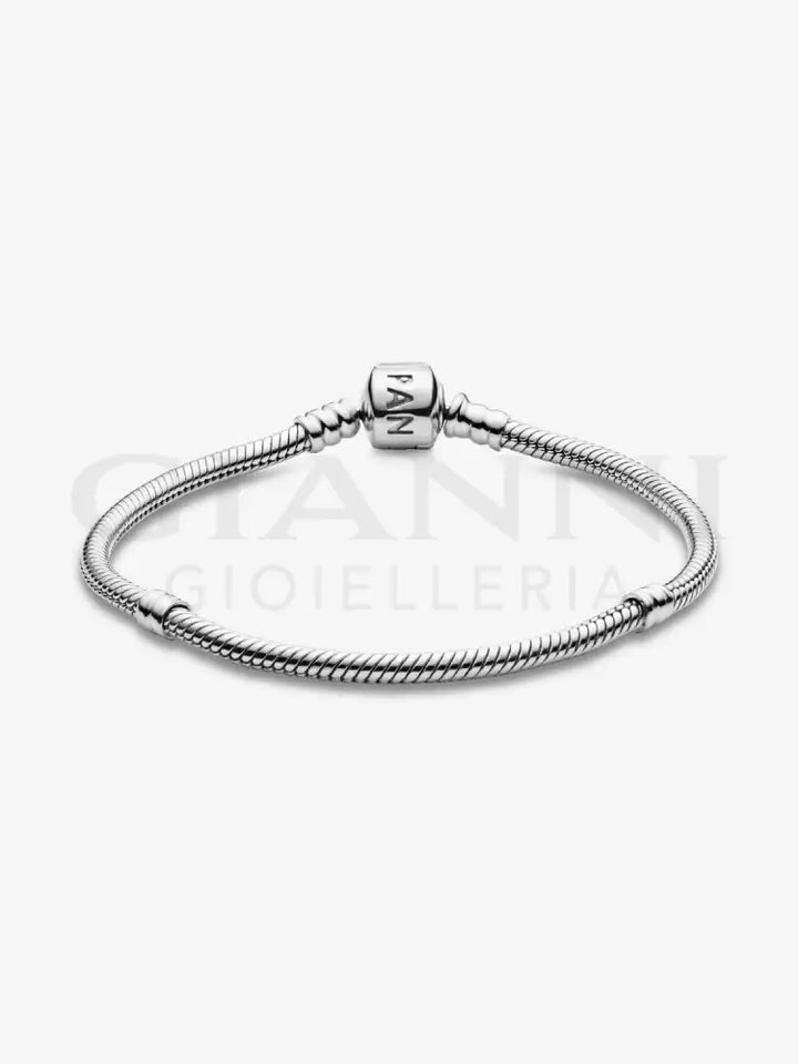 Bracciale Pandora - Moments con Chiusura a Barile in Argento Bracciali