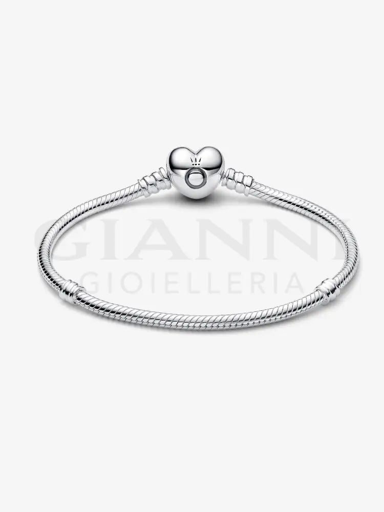 Bracciale Pandora - Moments con Chiusura a Cuore in Argento Bracciali
