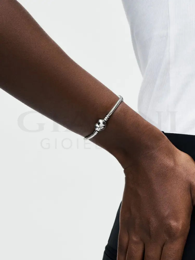 Bracciale Pandora - Moments con Chiusura a Cuore in Argento Bracciali