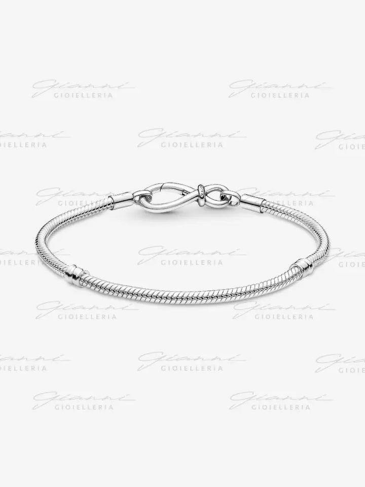 Bracciale Pandora - Moments con Chiusura a Nodo Infinito Bracciali