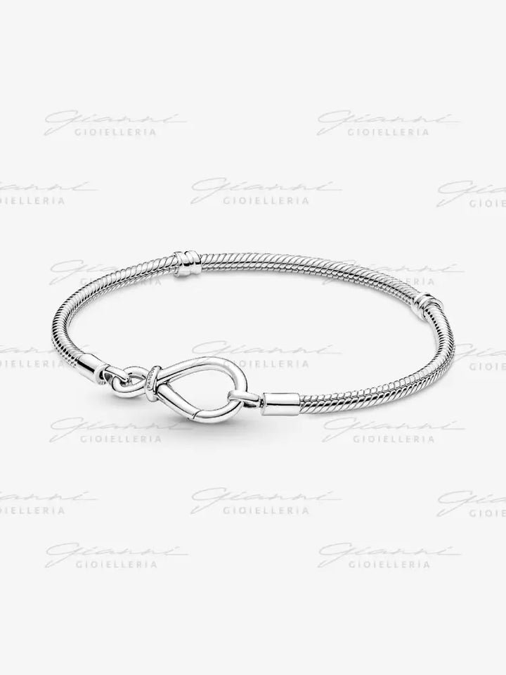 Bracciale Pandora - Moments con Chiusura a Nodo Infinito Bracciali